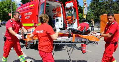 Stire din Eveniment : Gest ȘOCANT în fața Primăriei Constanța. Și-a dat foc pentru că nu a primit o locuință