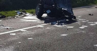 TRAGEDIE RUTIERĂ! ȘOFER MORT PE LOC, DUPĂ CE A INTRAT CU MAȘINA PE CONTRASENS