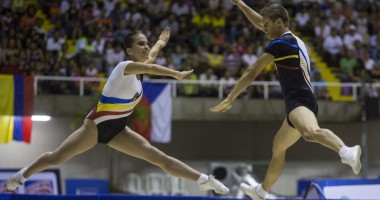 Stire din Sport : Gimnastica de "aur" a Constanței, spectaculoasă la Jocurile Mondiale