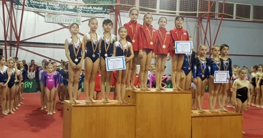 Stire din Sport : Gimnastele constănțene au impresionat  la Naționalele CSS-urilor