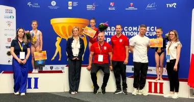 Gimnastele de la CS Farul, remarcate la concursul „Perfect 10” organizat în cinstea Nadiei Comăneci