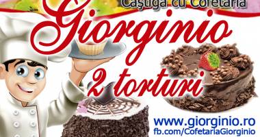Stire din Cultură-Educație : Concurs "Cuget Liber" / IATĂ CÂȘTIGĂTORII CELOR DOUĂ TORTURI OFERITE DE COFETĂRIA GIORGINIO