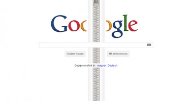 Logo Google dedicate inventatorului fermoarului