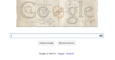 Stire din Actualitate : GOOGLE îl sărbătorește astăzi pe Leonard Euler