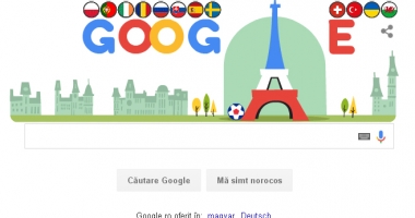 Stire din Sport : EURO 2016 este marcat de GOOGLE printr-un logo special