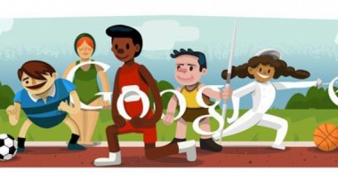 Stire din Social : CEREMONIE DE DESCHIDERE 2012. JOCURILE OLIMPICE, celebrate de GOOGLE printr-un LOGO special
