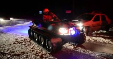 Stire din Social : Cod galben de viscol, la Constanța. Gravidă din Almalău, dusă să nască în Bulgaria