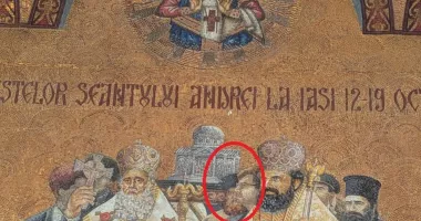 Stire din Actualitate : Cetățean de onoare, condamnat pentru fraudă de milioane. Apare într-un mozaic lângă Patriarhul Daniel