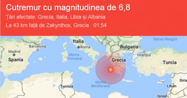 Grecia a fost lovită de un cutremur cu magnitudinea 6,4 - 3