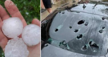 Stire din Actualitate : Grindina cât oul de găină” a făcut ravagii în România. Mai multe case și mașini distruse