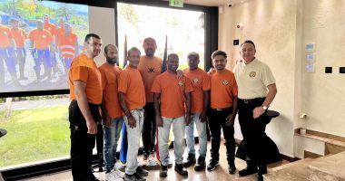Corpul Salvatorilor Voluntari din România i-a premiat pe voluntarii srilankezi pentru ajutorarea sinistraților din localitatea Pechea - 4
