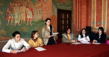 Elevii sărbătoresc "Mica Unire" la Muzeul de Istorie