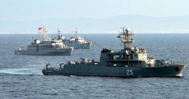 Gruparea NATO acostează în Portul Militar Constanța. Navele străine vor putea fi vizitate