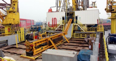 Grup Servicii Petroliere a investit 45 milioane de dolari în platforma de foraj marin GSP Uranus - 4