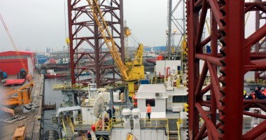 Grup Servicii Petroliere a investit 45 milioane de dolari în platforma de foraj marin GSP Uranus - 6