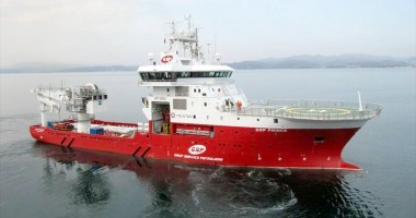 Nava "GSP Prince" execută cercetări subacvatice pentru proiectul South Stream - 3