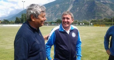 Galerie FOTO. Hagi, Lucescu și Stelea s-au întâlnit pe teren - 4