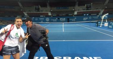 Simona Halep a ajuns deja în Australia