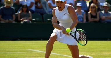 Tenis / Simona Halep se califică în sferturile de finală de la Wimbledon