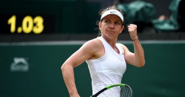 Stire din Sport : Tenis / Simona Halep s-a calificat în semifinale la Wimbledon
