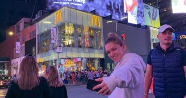 Cu zâmbetul pe buze la New York! Ce a făcut Simona Halep după victoria cu Nicole Gibbs - 3