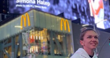 Cu zâmbetul pe buze la New York! Ce a făcut Simona Halep după victoria cu Nicole Gibbs - 5