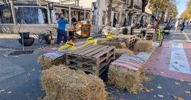 Să înceapă petrecerea de Halloween! Primele imagini de pe bulevardul Tomis - 2