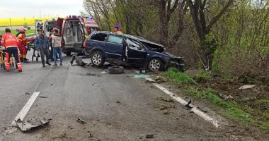 Patru persoane rănite pe DN2A în zona Hanul Morilor - 2
