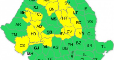 România, sub COD GALBEN de NINSORI. Care sunt regiunile afectate - 2