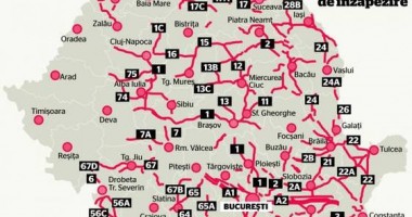 Stire din Social : DE MÂINE VIN NINSORILE! Uite care sunt drumurile PE CARE RIȘTI SĂ RĂMÂI ÎNZĂPEZIT