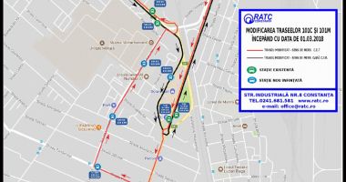Stire din Social : Patru stații noi pe traseele autobuzelor 101C și 101M