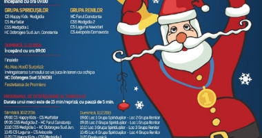 Stire din Sport : HC Dobrogea Sud organizează Cupa Moș Crăciun