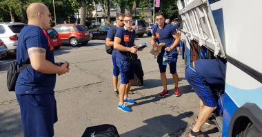 Handbaliștii de la HC Dobrogea Sud  au plecat în cantonament, în Slovenia - 2