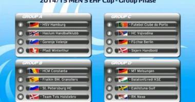 Stire din Sport : Handbal: HCM și-a aflat adversarii din grupele Cupei EHF