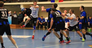 Stire din Sport : Galerie foto. Cupa EHF la handbal masculin. HCM Constanța, remiză cu rușii de la Sankt Petersburg