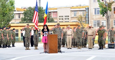 Americanii au construit un heliport la Spitalul Județean - 2