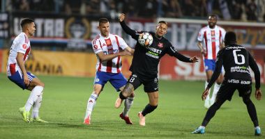 Stire din Sport : Hermannstadt învinge la Galaţi şi trece pe primul loc în play-out