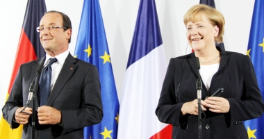 Hollande și Merkel: Dineu de adio și 