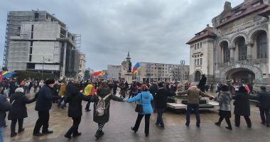 Constănțenii au transformat Ziua Unirii într-un protest. "Iohannis, lasă-ne!" - 6