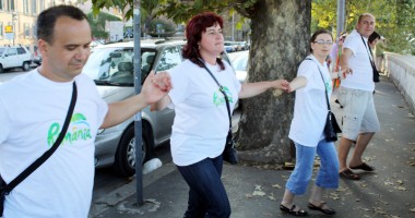 Mii de persoane au dansat Hora Unirii la Roma, la Festivalul Callatis - 2
