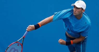 Horia Tecău, în semifinalele probei de dublu mixt, la Aussie Open