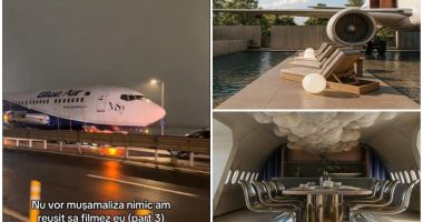 Stire din Actualitate : Avionul care a creat panică pe rețelele de socializare, transformat în hotel de cinci stele