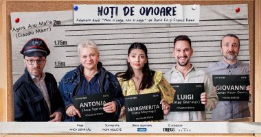 Stire din Cultură-Educație : „Hoții de onoare” ajung direct pe scena Casei de Cultură