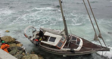 Velier german, eșuat la intrare în portul Tomis - 5