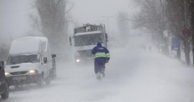 COD PORTOCALIU DE VREME REA. Drumul Corbu-Constanța, BLOCAT COMPLET