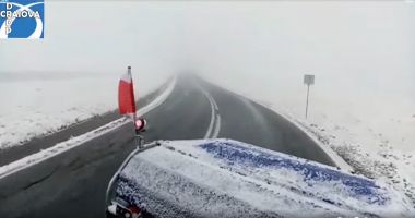 VIDEO / A nins în mai multe zone din țară
