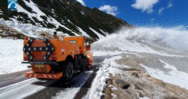 CNAIR: Circulația rutieră va fi închisă de luni pe Transfăgărășan
