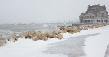 CONSTANȚA, SUB ASEDIUL IERNII. Iată ce ravagii a făcut viscolul! - 6