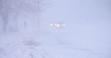 Cod portocaliu de ger și viscol, la Constanța. Primăria Constanța: Nu plecați la drum!