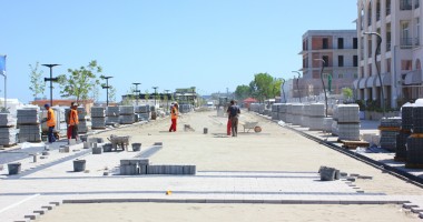 Galerie FOTO. Cum arată faleza din Mamaia, la jumătate de an după ce a intrat în reabilitare - 5